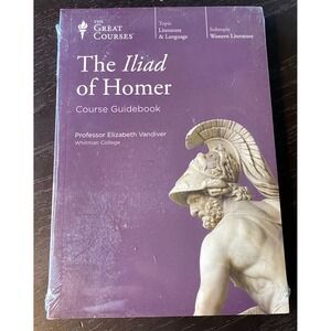 The Great Courses The Iliad of Homer DVD Guidebook Teaching Company New Sealed